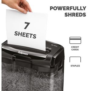 Fellowes M-7Cm Cross Cut Shredder