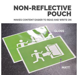 Fellowes Matt Lam Pouch A4 Pk25