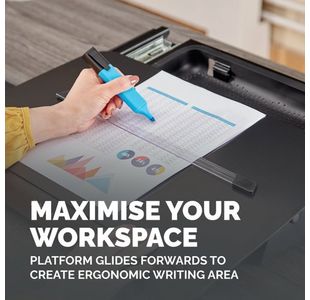 Fellowes Hana Writing Slope Black