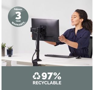 Fellowes Reflex Single Monitor Arm
