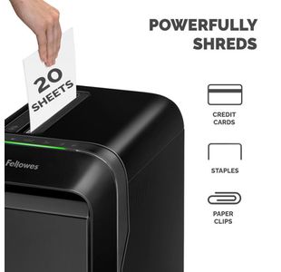 Fellowes Lx221 M-Cut Shredder Black