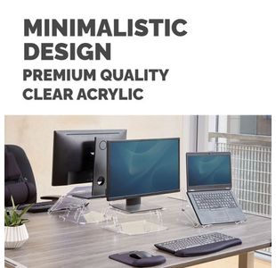 Fellowes Clarity Adj Monitor Stand