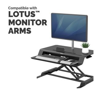 Fellowes Lotus Lt Sit/Stand Wkstn