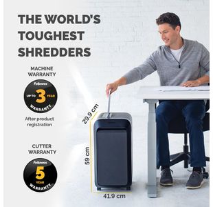 Fellowes Pwrshrd Lx220 Mc Shrd Blk