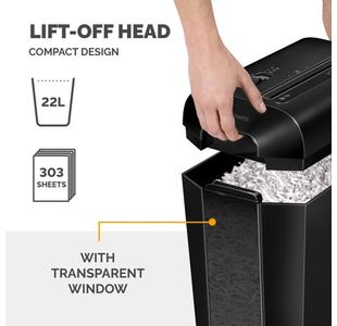 Fellowes Pwrshrd Lx65 Cc Shredr Blk