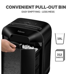 Fellowes Pwrshrd Lx85 Cc Shredr Blk