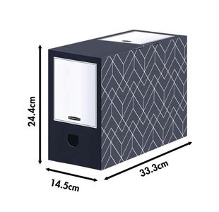 Bankers Box 150Mm T/File Mid Blu Pk5