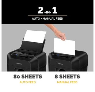 Fellowes Automax 80M Mini-Cut Shrd