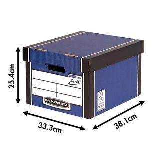 Bankers Box Classic Box Blue Pk5