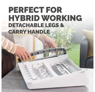 Fellowes Breyta Footrest White