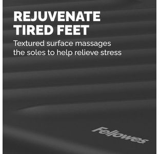 Fellowes Breyta Footrest Black
