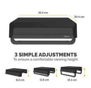 Fellowes Breyta Monitor Stand Black