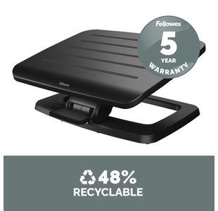 Fellowes Hana Footrest Black