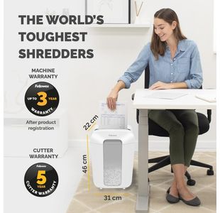 Powershred Lx70 Cross-Cut Shrd Wht