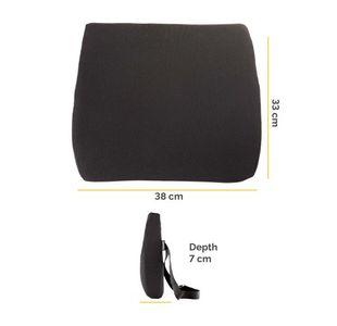 Fellowes Comfort Back Cushion Black