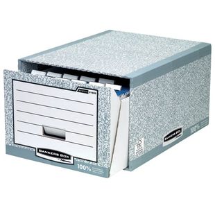 Bankers Box Drawers Grey Wht Pk5