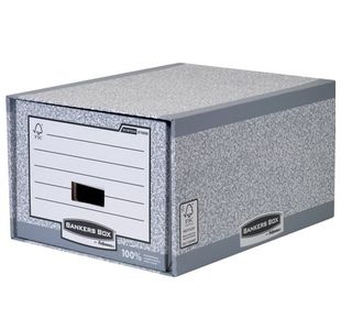 Bankers Box Drawers Grey Wht Pk5