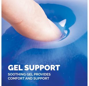 Fellowes Kybrd Cryl Gel Wrst Sup Blu