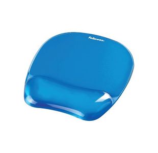 Fellowes Crystal Blue Gel Mouse Pad