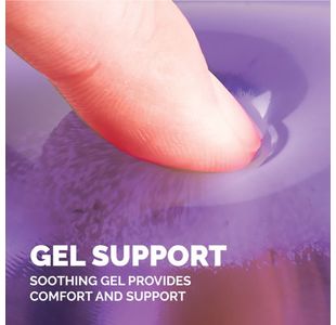 Fellowes Mem Gel Mouse Pad Purp