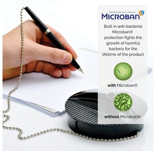 Fellowes Ballpoint Pen/Chain Black