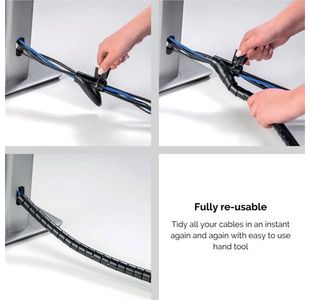 Fellowes Cable Zip Black 9943902