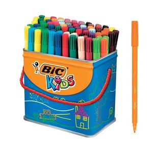 Bic Visa Colouring Pens Drum Pk84