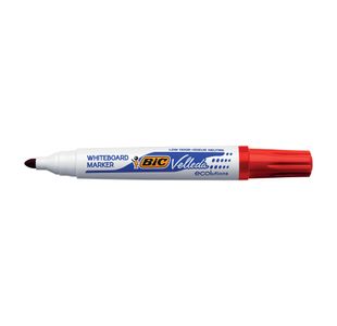 Bic Velleda 1701 Markers Red Pk12