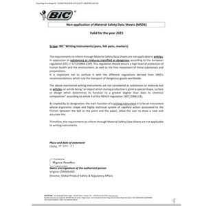 Bic Orange Cristal Fine Grn Pk20