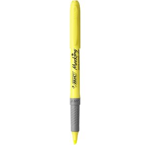 Bic Brite Liner Highlighter Ylw Pk12