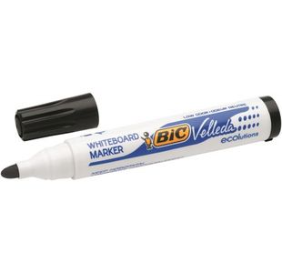 Bic Velleda 1701 Markers Black Pk48
