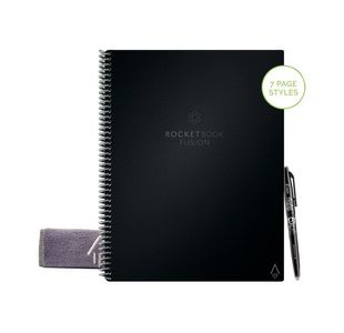 Rocketbook Fusion Lettr Set Rp Black