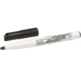 Bic Velleda 1741 Markers Black Pk12
