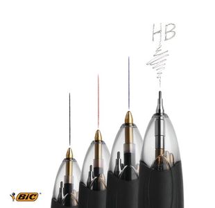 Bic 4 Colours Mechanical Pencil Pk12
