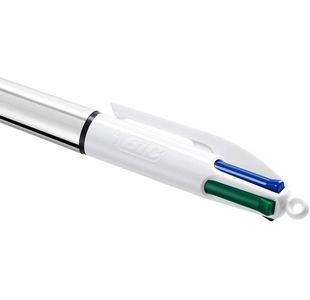 Bic 4 Colours Bp M/Point Astd Pk12