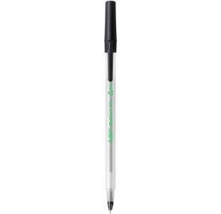 Bic Ecolutions Ball Pen Med Blk P60