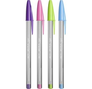 Bic Cristal Ballpoint Pens Ast Pk8
