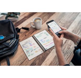 Rocketbook Core Lettr Set Dot A4 Blk