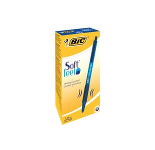 Bic Click Retract Ball Pen Blu Pk12