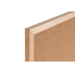 Bi-Office Memo Cork Brd 600X900 Red
