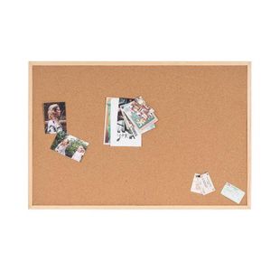 Bi-Office Memo Cork Brd 600X900 Red