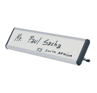 Bi-Office Desk Nameplate 60X220X20Mm