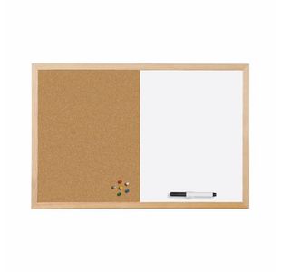 Bi-Office Cork/Drywipe Comb 600X900