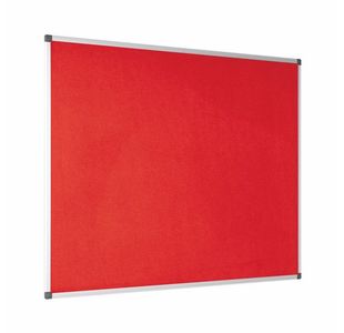 Bi-Office Noticebrd 1200X900 Red/Alu