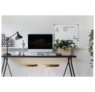 Bi-Office Mag Whtbrd 600X900Mm Alum