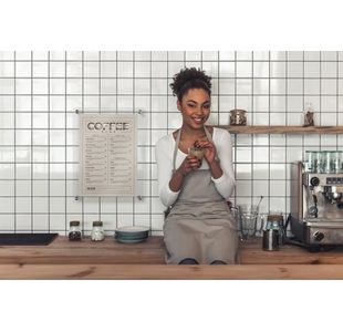 River Acrylic Poster Display A4