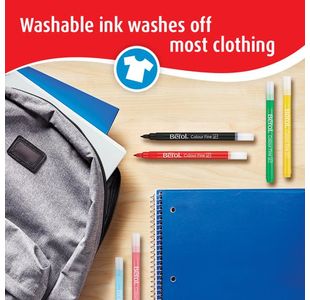 Berol Colour Fine Pen Tub Ast Pk42