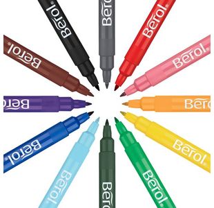 Berol Colour Fine Class Ast Pk288
