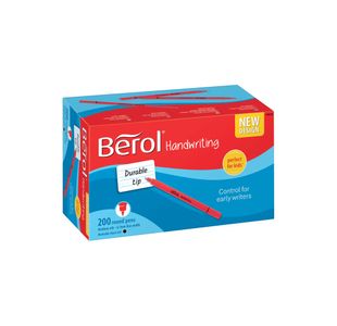 Berol Handwriting Pen Black Pk200