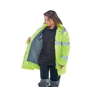 Constructor Hi Vis Jacket Sylw 2Xl